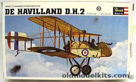 Revell 1/72 De Havilland DH-2 - (DH2), H643-50 plastic model kit